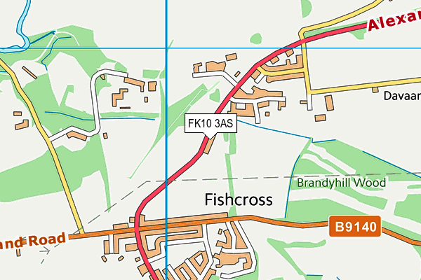 FK10 3AS map - OS VectorMap District (Ordnance Survey) FK10 3AS map - OS VectorMap District (Ordnance Survey)