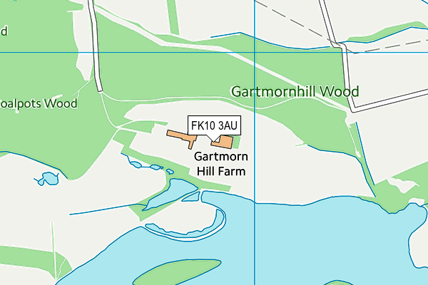 FK10 3AU map - OS VectorMap District (Ordnance Survey) FK10 3AU map - OS VectorMap District (Ordnance Survey)
