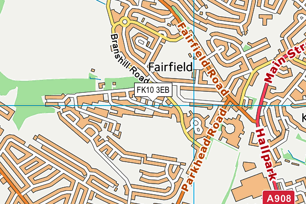 FK10 3EB map - OS VectorMap District (Ordnance Survey) FK10 3EB map - OS VectorMap District (Ordnance Survey)