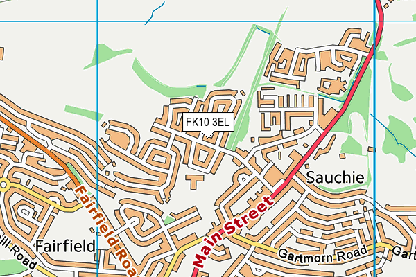 FK10 3EL map - OS VectorMap District (Ordnance Survey) FK10 3EL map - OS VectorMap District (Ordnance Survey)