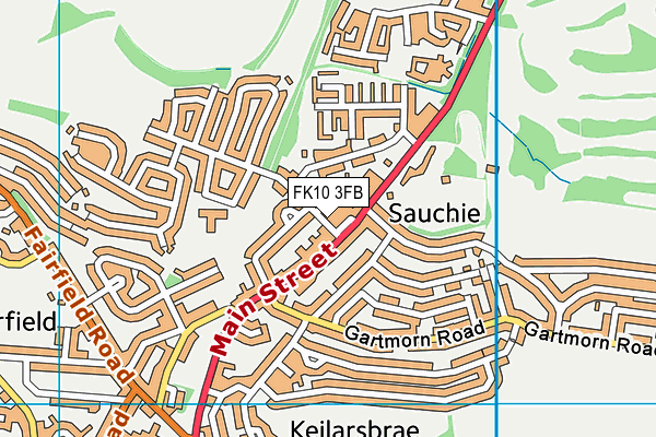 FK10 3FB map - OS VectorMap District (Ordnance Survey) FK10 3FB map - OS VectorMap District (Ordnance Survey)