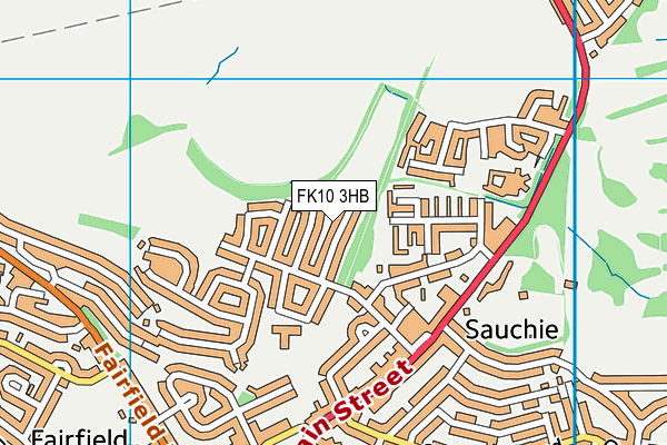 FK10 3HB map - OS VectorMap District (Ordnance Survey) FK10 3HB map - OS VectorMap District (Ordnance Survey)