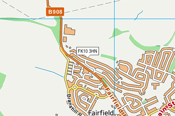 FK10 3HN map - OS VectorMap District (Ordnance Survey) FK10 3HN map - OS VectorMap District (Ordnance Survey)