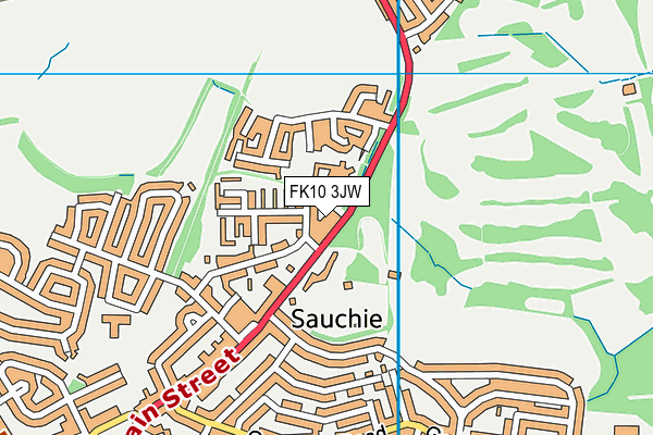 FK10 3JW map - OS VectorMap District (Ordnance Survey) FK10 3JW map - OS VectorMap District (Ordnance Survey)