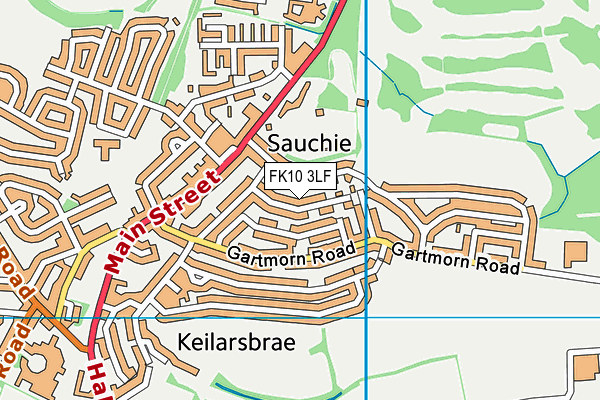 FK10 3LF map - OS VectorMap District (Ordnance Survey) FK10 3LF map - OS VectorMap District (Ordnance Survey)