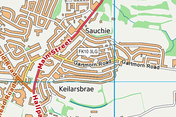 FK10 3LG map - OS VectorMap District (Ordnance Survey) FK10 3LG map - OS VectorMap District (Ordnance Survey)