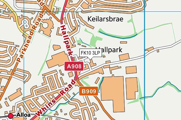 FK10 3LP map - OS VectorMap District (Ordnance Survey) FK10 3LP map - OS VectorMap District (Ordnance Survey)