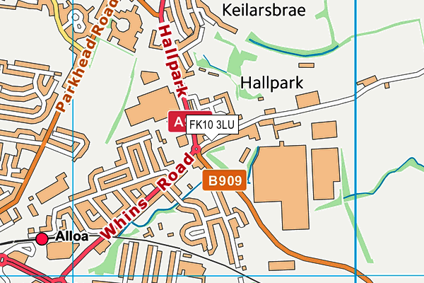 FK10 3LU map - OS VectorMap District (Ordnance Survey) FK10 3LU map - OS VectorMap District (Ordnance Survey)