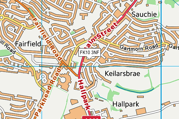 FK10 3NF map - OS VectorMap District (Ordnance Survey) FK10 3NF map - OS VectorMap District (Ordnance Survey)