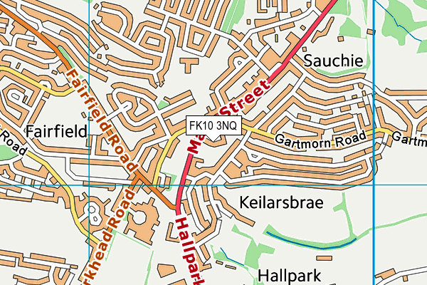 FK10 3NQ map - OS VectorMap District (Ordnance Survey) FK10 3NQ map - OS VectorMap District (Ordnance Survey)
