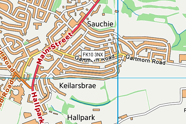 FK10 3NX map - OS VectorMap District (Ordnance Survey) FK10 3NX map - OS VectorMap District (Ordnance Survey)