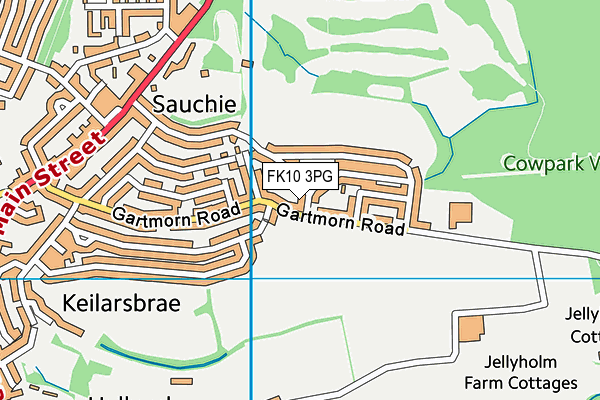 FK10 3PG map - OS VectorMap District (Ordnance Survey) FK10 3PG map - OS VectorMap District (Ordnance Survey)