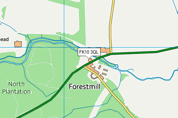 FK10 3QL map - OS VectorMap District (Ordnance Survey) FK10 3QL map - OS VectorMap District (Ordnance Survey)