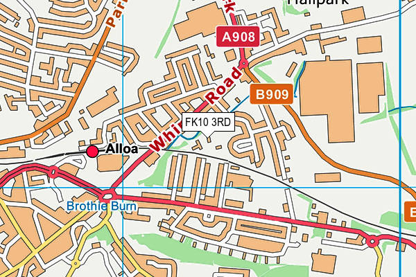 FK10 3RD map - OS VectorMap District (Ordnance Survey) FK10 3RD map - OS VectorMap District (Ordnance Survey)