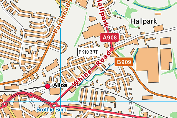 FK10 3RT map - OS VectorMap District (Ordnance Survey) FK10 3RT map - OS VectorMap District (Ordnance Survey)
