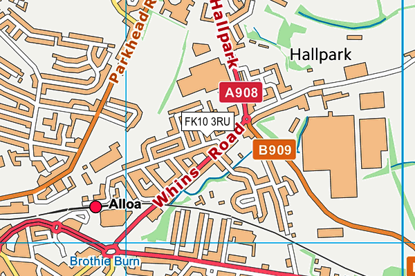 FK10 3RU map - OS VectorMap District (Ordnance Survey) FK10 3RU map - OS VectorMap District (Ordnance Survey)