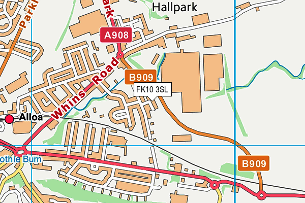 FK10 3SL map - OS VectorMap District (Ordnance Survey) FK10 3SL map - OS VectorMap District (Ordnance Survey)