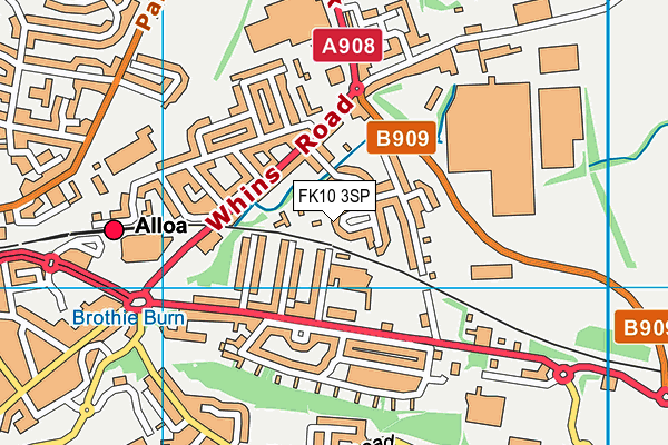 FK10 3SP map - OS VectorMap District (Ordnance Survey) FK10 3SP map - OS VectorMap District (Ordnance Survey)