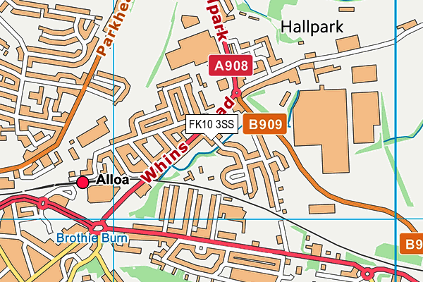 FK10 3SS map - OS VectorMap District (Ordnance Survey) FK10 3SS map - OS VectorMap District (Ordnance Survey)
