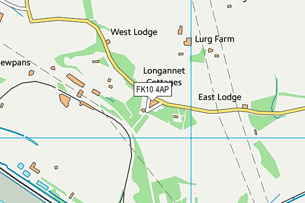 FK10 4AP map - OS VectorMap District (Ordnance Survey) FK10 4AP map - OS VectorMap District (Ordnance Survey)