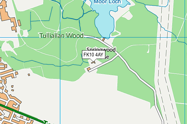 FK10 4AY map - OS VectorMap District (Ordnance Survey) FK10 4AY map - OS VectorMap District (Ordnance Survey)