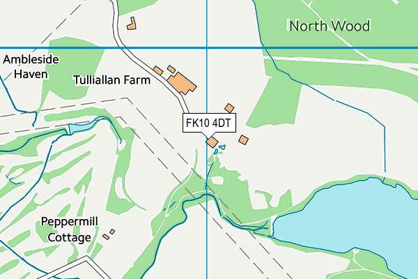 FK10 4DT map - OS VectorMap District (Ordnance Survey) FK10 4DT map - OS VectorMap District (Ordnance Survey)
