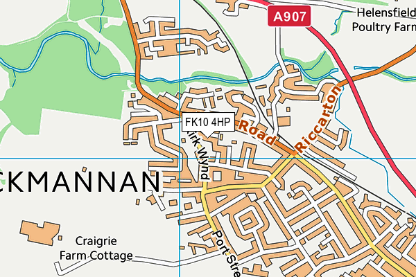 FK10 4HP map - OS VectorMap District (Ordnance Survey) FK10 4HP map - OS VectorMap District (Ordnance Survey)