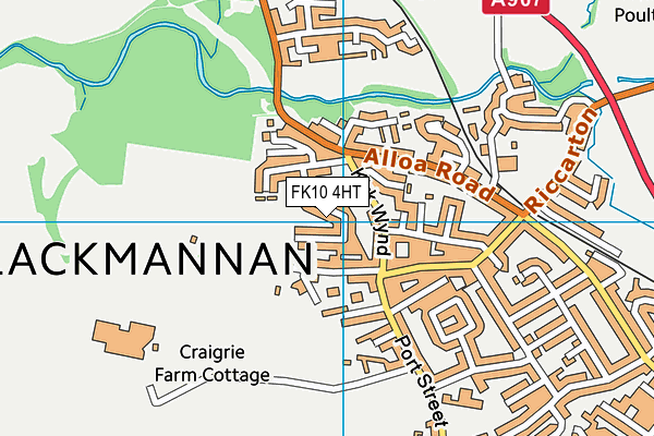 FK10 4HT map - OS VectorMap District (Ordnance Survey) FK10 4HT map - OS VectorMap District (Ordnance Survey)