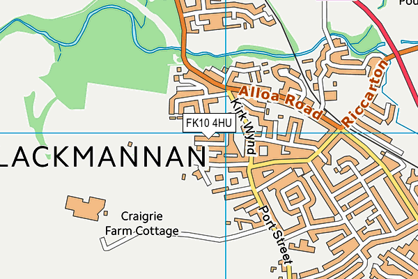 FK10 4HU map - OS VectorMap District (Ordnance Survey) FK10 4HU map - OS VectorMap District (Ordnance Survey)