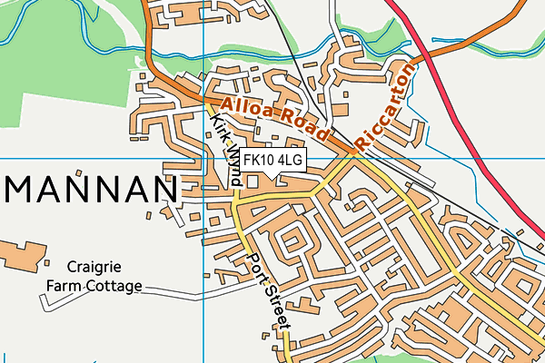FK10 4LG map - OS VectorMap District (Ordnance Survey) FK10 4LG map - OS VectorMap District (Ordnance Survey)