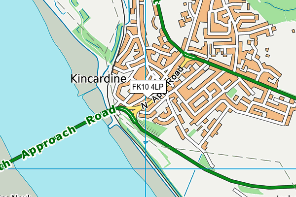 FK10 4LP map - OS VectorMap District (Ordnance Survey) FK10 4LP map - OS VectorMap District (Ordnance Survey)