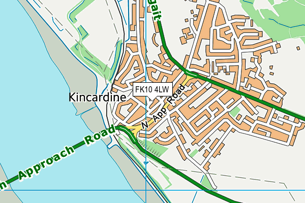 FK10 4LW map - OS VectorMap District (Ordnance Survey) FK10 4LW map - OS VectorMap District (Ordnance Survey)