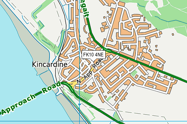 FK10 4NE map - OS VectorMap District (Ordnance Survey) FK10 4NE map - OS VectorMap District (Ordnance Survey)