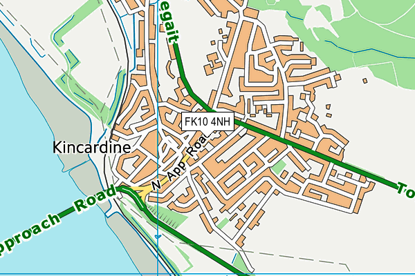 FK10 4NH map - OS VectorMap District (Ordnance Survey) FK10 4NH map - OS VectorMap District (Ordnance Survey)