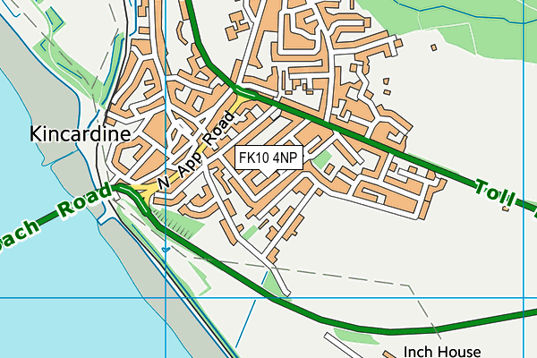 FK10 4NP map - OS VectorMap District (Ordnance Survey) FK10 4NP map - OS VectorMap District (Ordnance Survey)