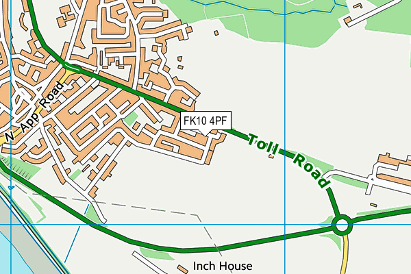 FK10 4PF map - OS VectorMap District (Ordnance Survey) FK10 4PF map - OS VectorMap District (Ordnance Survey)