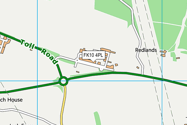 FK10 4PL map - OS VectorMap District (Ordnance Survey) FK10 4PL map - OS VectorMap District (Ordnance Survey)