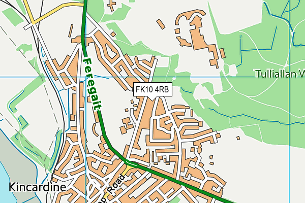 FK10 4RB map - OS VectorMap District (Ordnance Survey) FK10 4RB map - OS VectorMap District (Ordnance Survey)