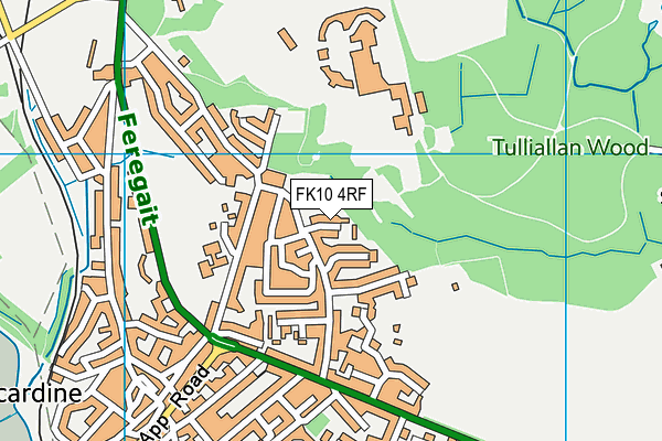 FK10 4RF map - OS VectorMap District (Ordnance Survey) FK10 4RF map - OS VectorMap District (Ordnance Survey)