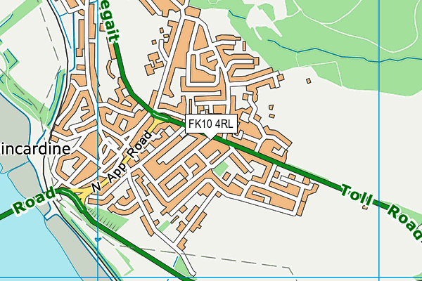FK10 4RL map - OS VectorMap District (Ordnance Survey) FK10 4RL map - OS VectorMap District (Ordnance Survey)