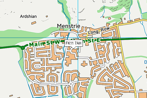 FK11 7AH map - OS VectorMap District (Ordnance Survey) FK11 7AH map - OS VectorMap District (Ordnance Survey)