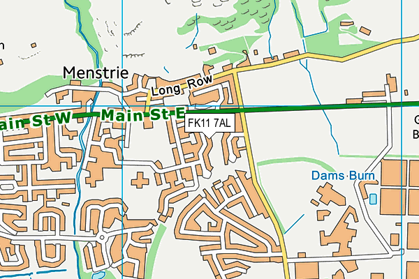 FK11 7AL map - OS VectorMap District (Ordnance Survey) FK11 7AL map - OS VectorMap District (Ordnance Survey)