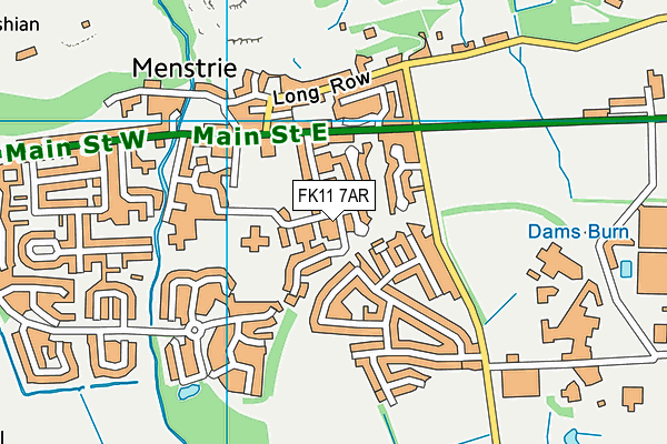 FK11 7AR map - OS VectorMap District (Ordnance Survey) FK11 7AR map - OS VectorMap District (Ordnance Survey)