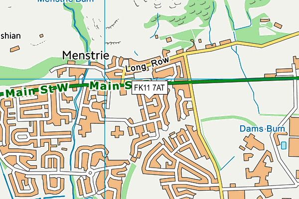FK11 7AT map - OS VectorMap District (Ordnance Survey) FK11 7AT map - OS VectorMap District (Ordnance Survey)