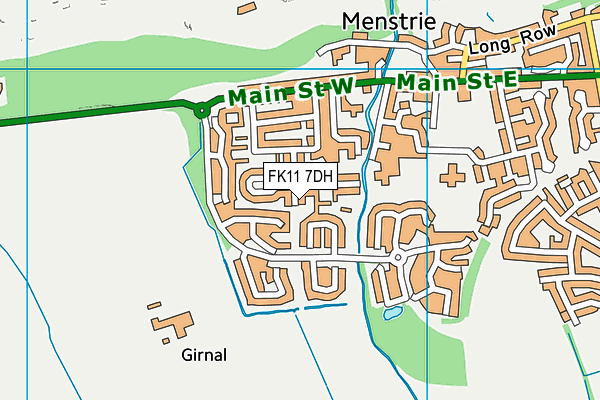 FK11 7DH map - OS VectorMap District (Ordnance Survey) FK11 7DH map - OS VectorMap District (Ordnance Survey)