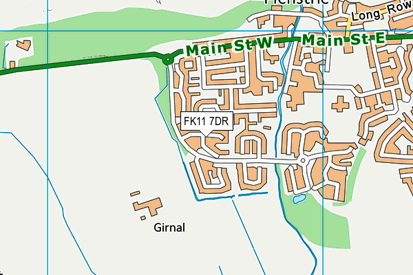 FK11 7DR map - OS VectorMap District (Ordnance Survey) FK11 7DR map - OS VectorMap District (Ordnance Survey)