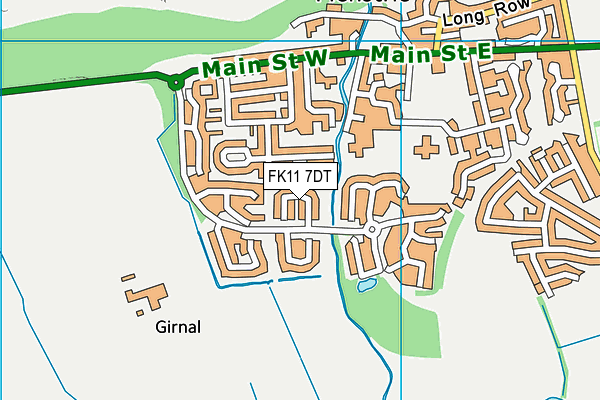 FK11 7DT map - OS VectorMap District (Ordnance Survey) FK11 7DT map - OS VectorMap District (Ordnance Survey)