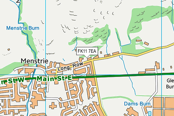 FK11 7EA map - OS VectorMap District (Ordnance Survey) FK11 7EA map - OS VectorMap District (Ordnance Survey)