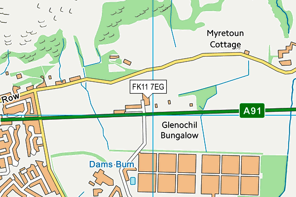 FK11 7EG map - OS VectorMap District (Ordnance Survey) FK11 7EG map - OS VectorMap District (Ordnance Survey)