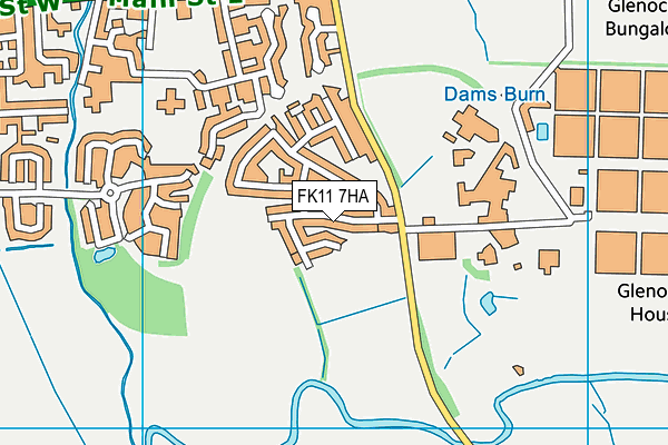 FK11 7HA map - OS VectorMap District (Ordnance Survey) FK11 7HA map - OS VectorMap District (Ordnance Survey)